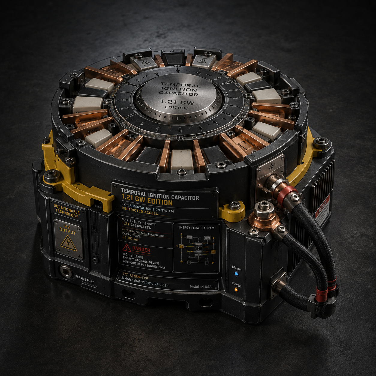 Temporal Ignition Capacitor - 1.21 GW Edition