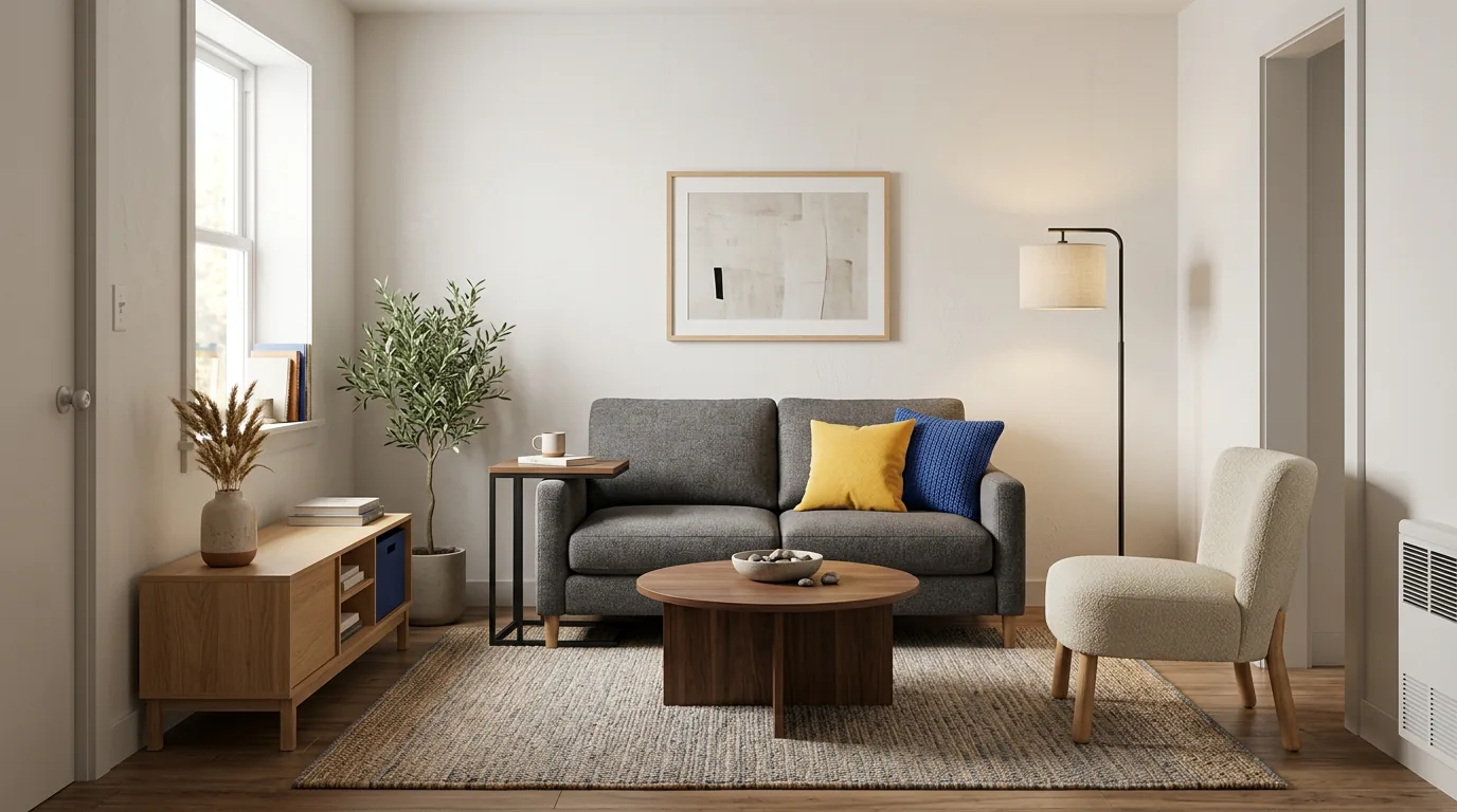 Furniture for compact rooms and small spaces