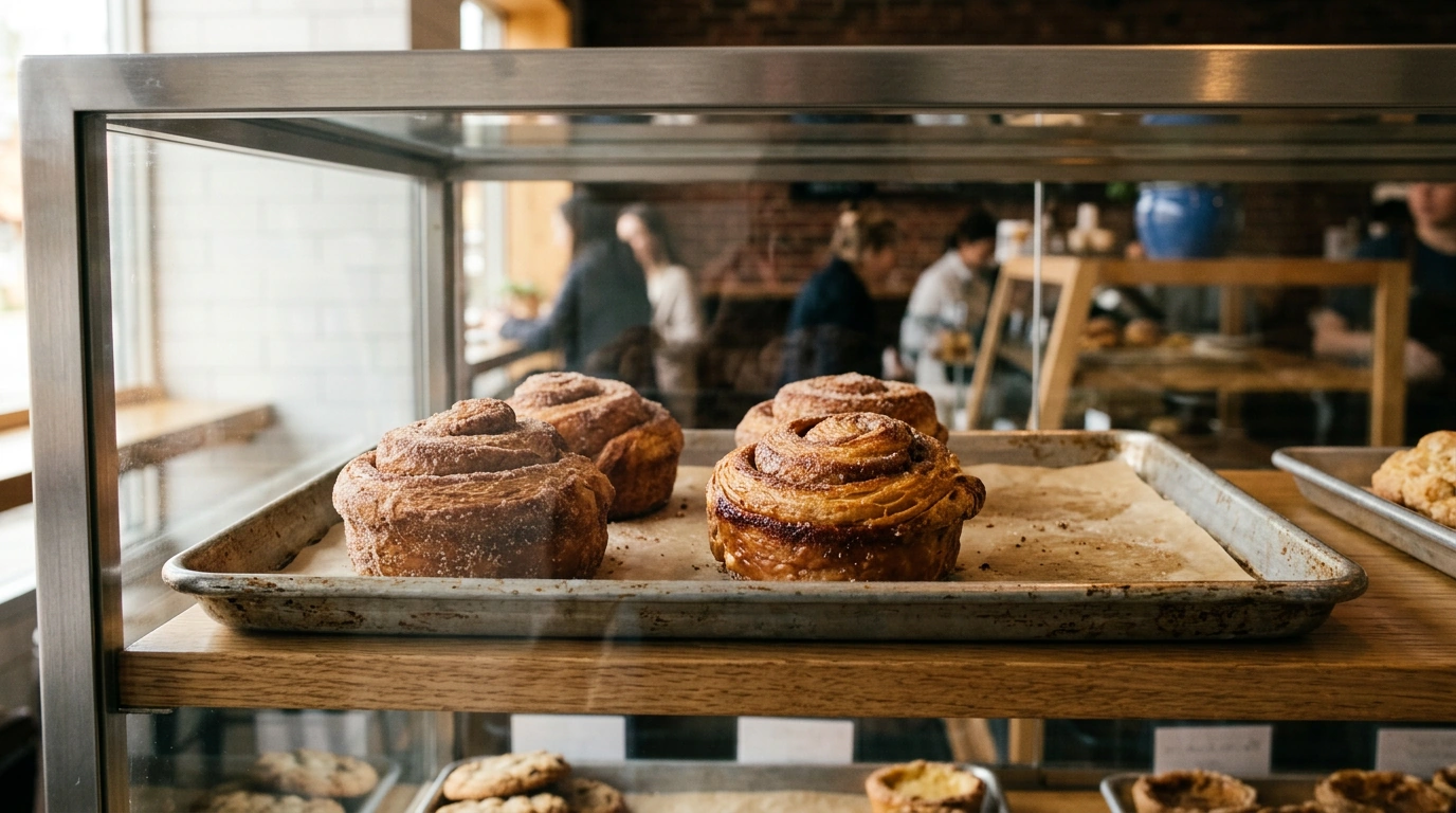 Caramelized cinnamon morning bun