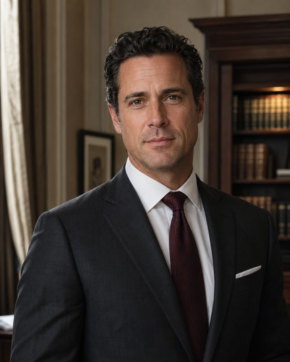 Fictional attorney Alex Rowan